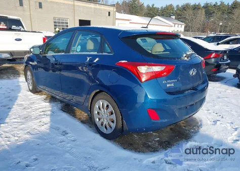 2016 Hyundai Elantra Gt из США, поврежденный, VIN KMHD35LH3GU303912